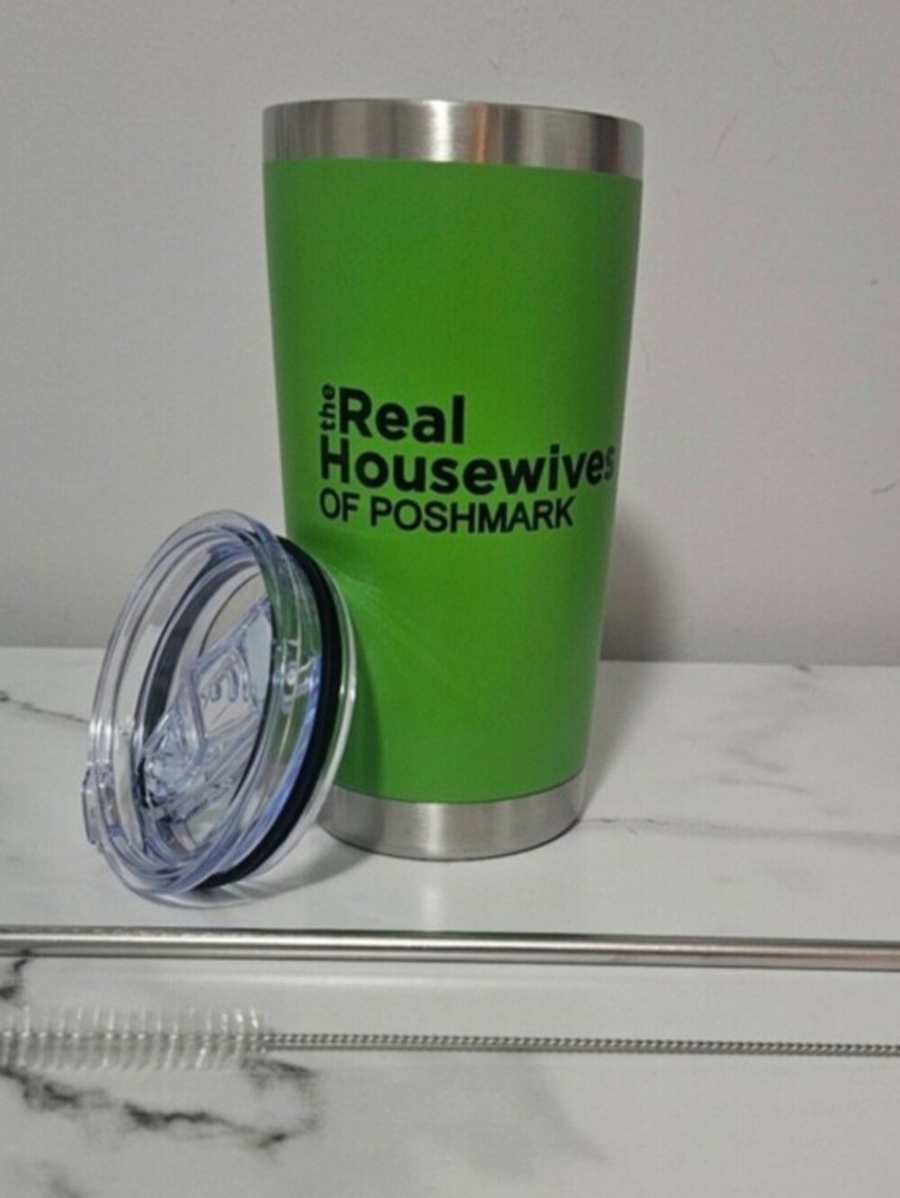 "The Real Housewives Of Poshmark" 20oz Tumbler w/ Lids & Straws- Pick 1 - Picture 8 of 13